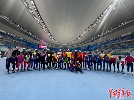 国家速滑馆墙面的记忆：